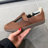 Adidas Samba Jane 'Brown Crystal Sand Gum' HP7130