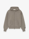 ESSENTIALS Classic Full Zip-Up Hoodie Homestead Heather