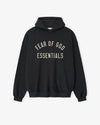 ESSENTIALS 90s Fit Hoodie Vintage Black