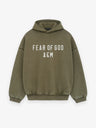 ESSENTIALS Heavy Fleece Hoodie Military