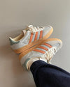 ADIDAS GAZELLE INDOOR 抹茶灰橘 JQ0011