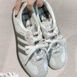 Adidas Originals Samba Aluminum 抹茶格紋 JR0893