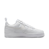 【零碼出清】Nike Air Force 1 Low Cut Out 'Reflective Swoosh White Blue' FB8971-100
