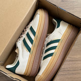【零碼出清】ADIDAS ORIGINALS GAZELLE Bold 'Cream Collegiate Green' ID7056