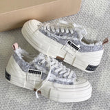 xVESSEL Canvas Low Top 'Grey' S23X06G 變色