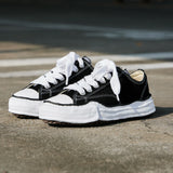 Maison Mihara Yasuhiro Canvas Low Black A01FW702-BLK