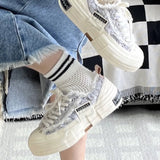 xVESSEL Canvas Low Top 'Grey' S23X06G 變色