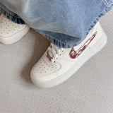 Nike Air Force 1 Low 'Liquid Metal Swoosh Metallic Pink' IF1686-161