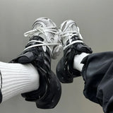 adidas XLG Runner Deluxe 'White Black' JR0861