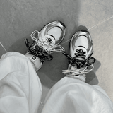 New Balance 204L Silver Metallic Navy U204LSWD