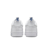 【零碼出清】Nike Air Force 1 Low Cut Out 'Reflective Swoosh White Blue' FB8971-100