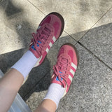 【零碼出清】Adidas Gazelle Indoor 'Pink Cloud White' IF1809