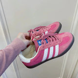 【零碼出清】Adidas Gazelle Indoor 'Pink Cloud White' IF1809