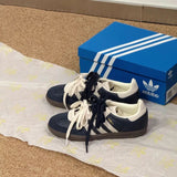 ADIDAS SAMBA OG 奶油海軍藍 JI3217