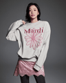 Mardi Mercredi Flowermardi Needlework Oatmeal Pink