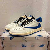 Air Jordan 1 Low x Travis Scott x Fragment 'Sail Military Blue' DM7866-104