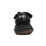 Maison Mihara Yasuhiro Sole Canvas Low-Top Blackxblack A08FW735