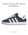 Adidas Campus 00s 'Denim Cloud White' JI3163