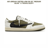 Air Jordan 1 Retro Low OG SP "Medium Olive" x Travis Scott DM7866-200