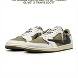 Air Jordan 1 Retro Low OG SP "Medium Olive" x Travis Scott DM7866-200