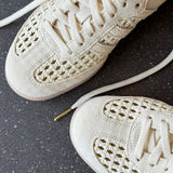 Adidas Samba Mule Crew White 編織穆勒鞋