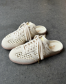 Adidas Samba Mule Crew White 編織穆勒鞋