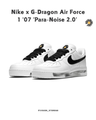 Nike x G-Dragon Air Force 1 '07 'Para-Noise 2.0' DD3223-100