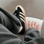 ADIDAS SAMBA OG 杏茶黑 - HADNUS