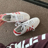 Adidas Samba OG 編織紅白 - HADNUS