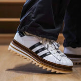 CLOT X Adidas Superstar White Crystal Sand - HADNUS