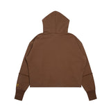 Drew House Deconstructed Hoodie Brown - HADNUS