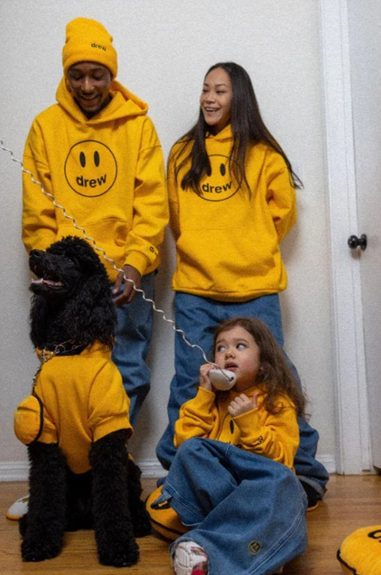 Drew House Mascot Hoodie Golden Yellow - HADNUS