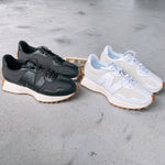 New Balance 327 White 白色焦糖底 - HADNUS