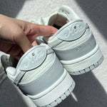 Nike Dunk Low Sail Aura 浮雕灰白 - HADNUS