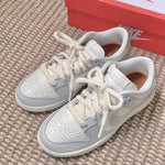 Nike Dunk Low Sail Aura 浮雕灰白 - HADNUS