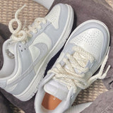 Nike Dunk Low Sail Aura 浮雕灰白 - HADNUS