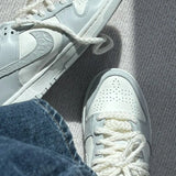 Nike Dunk Low Sail Aura 浮雕灰白 - HADNUS