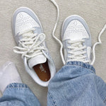 Nike Dunk Low Sail Aura 浮雕灰白 - HADNUS