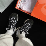 Nike x Sacai Vaporwaffle Black - HADNUS