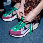 Sacai X Nike Vapor Waffle Purple Green - HADNUS